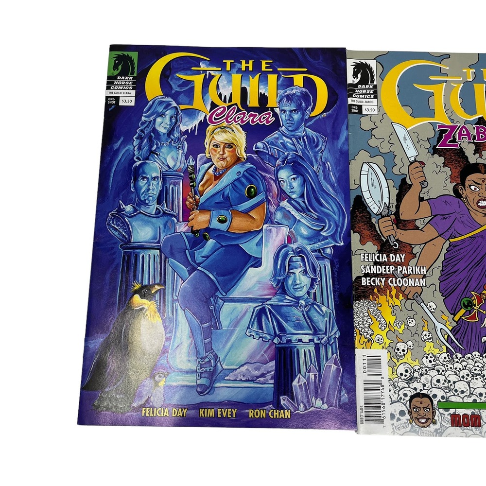 The Guild Shorts‎ Lot of 3 - Felicia Day Dark Horse Comics Clara Zaboo Bladez - Picture 2 of 7